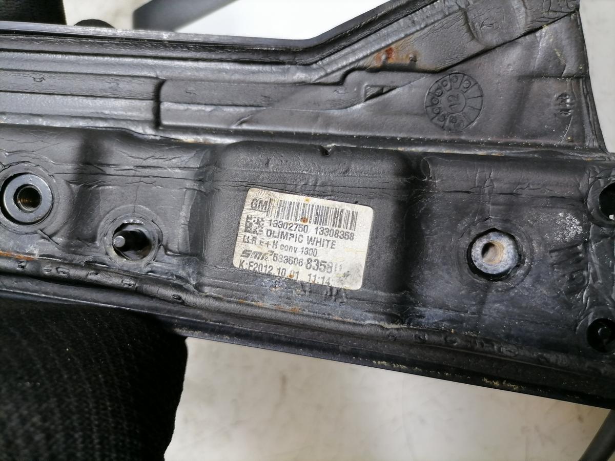 Opel Astra J Sportstourer original Au&szlig;enspiegel rechts Z40R Schneewei&szlig; Bj.2012